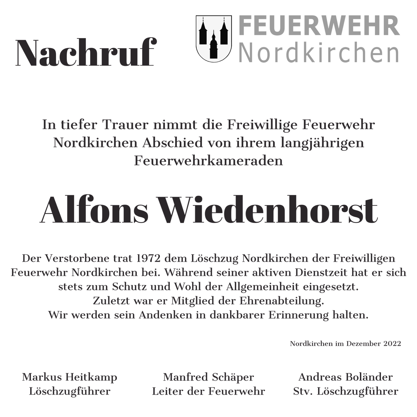 Nachruf