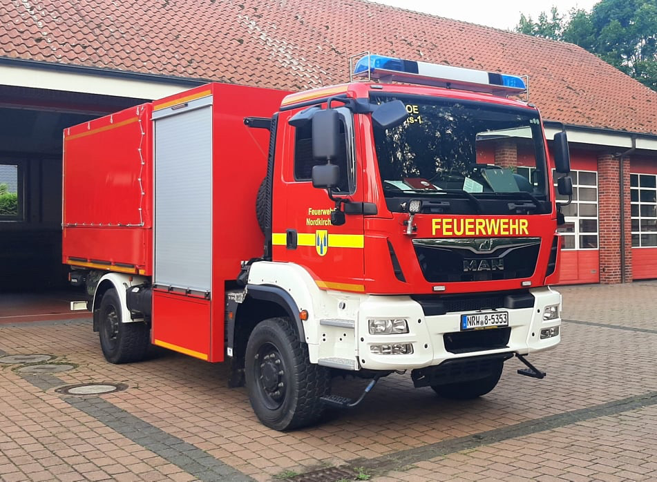 Schlauchwagen Katastrophenschutz