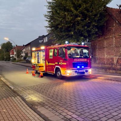 Feuer auf der Bergstraße