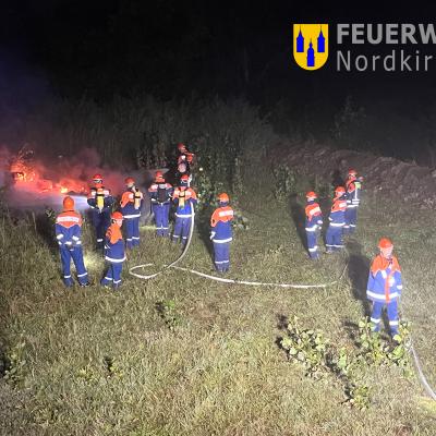 Feuer in Südkirchen
